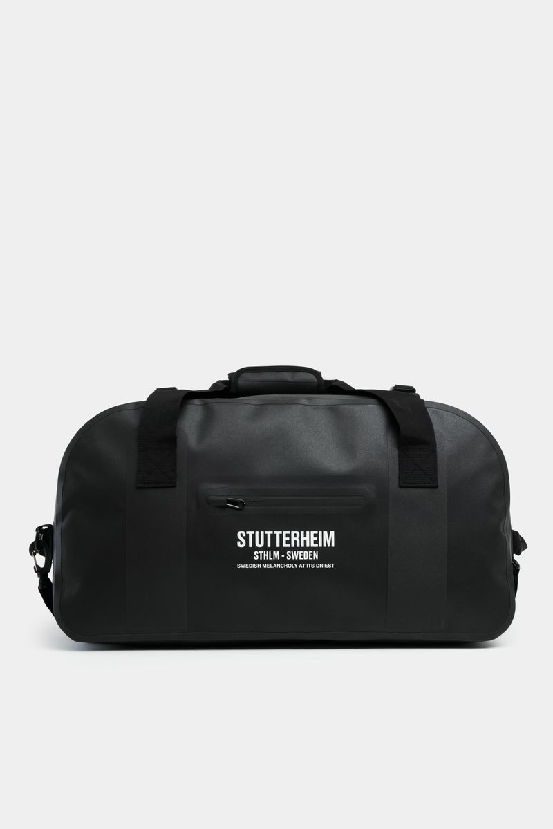 Stutterheim Rain Duffel Bag 50L Black