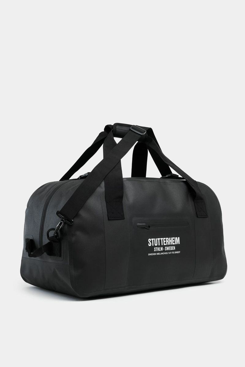 Stutterheim Rain Duffel Bag 50L Black