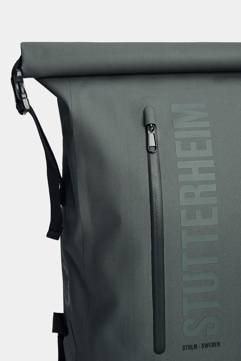 stutterheim Rain Rolltop 25L Backpack Green