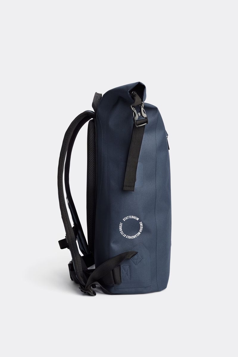 Stutterheim Rain Rolltop 25L Backpack Navy