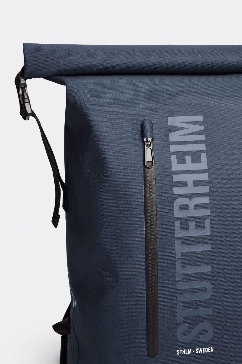 stutterheim Rain Rolltop 25L Backpack Navy