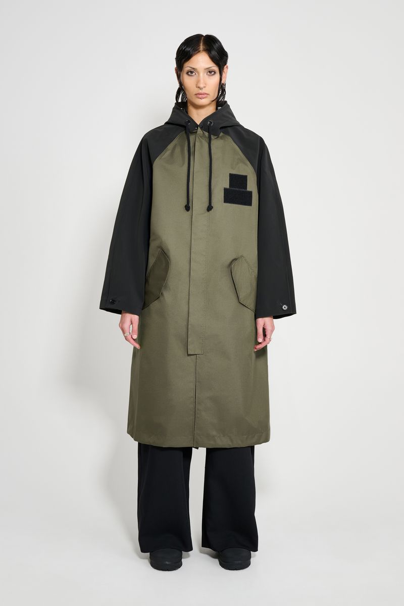 Stutterheim Stadshagen Parka Green/Black