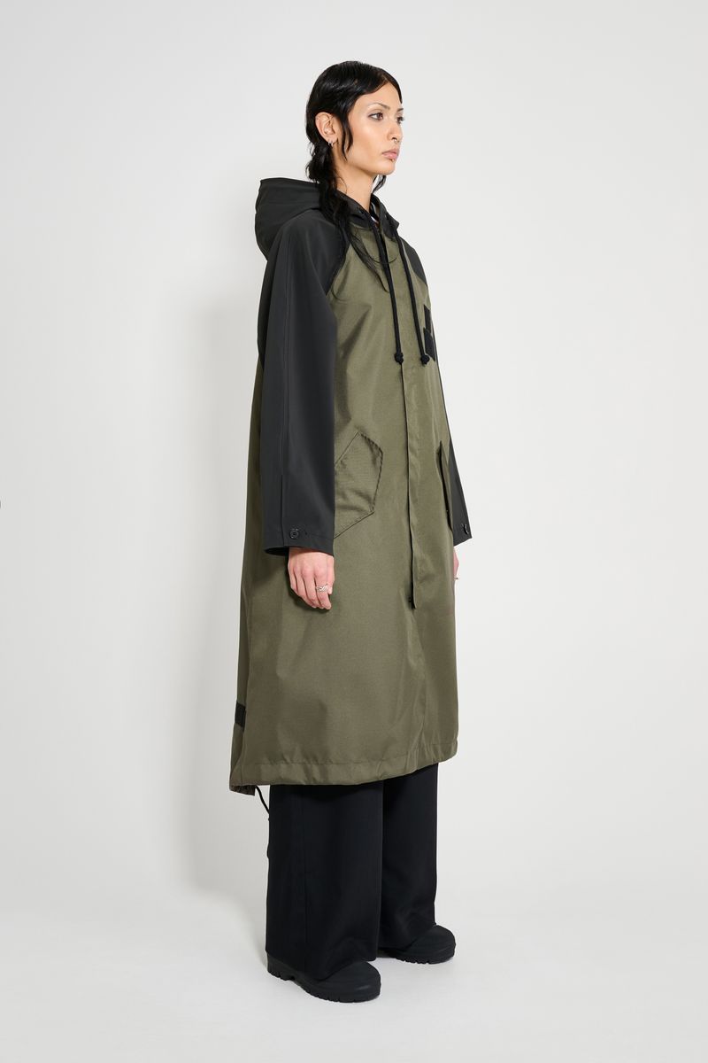 Stutterheim Stadshagen Parka Green/Black