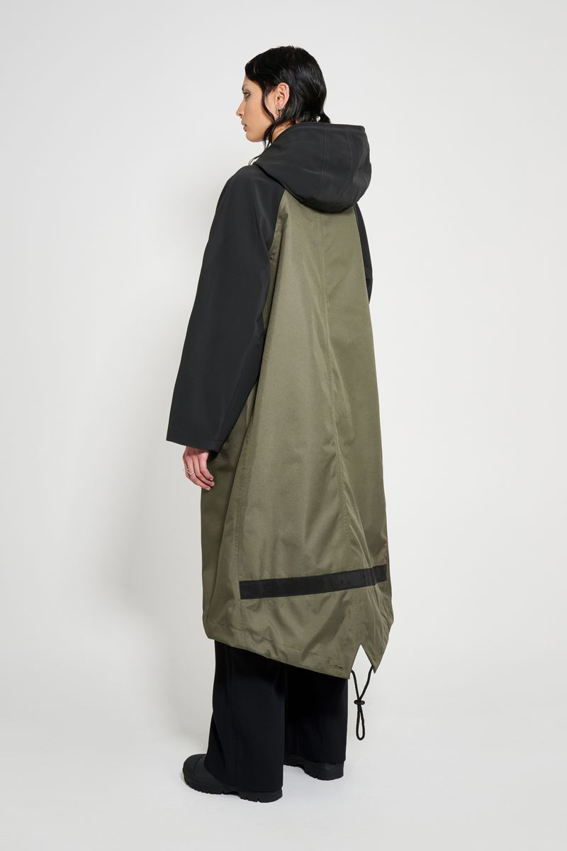 Stutterheim Stadshagen Parka Green/Black