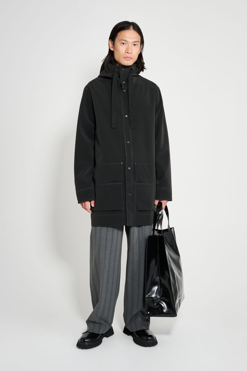 Stutterheim Stockholm 15 Raincoat Black