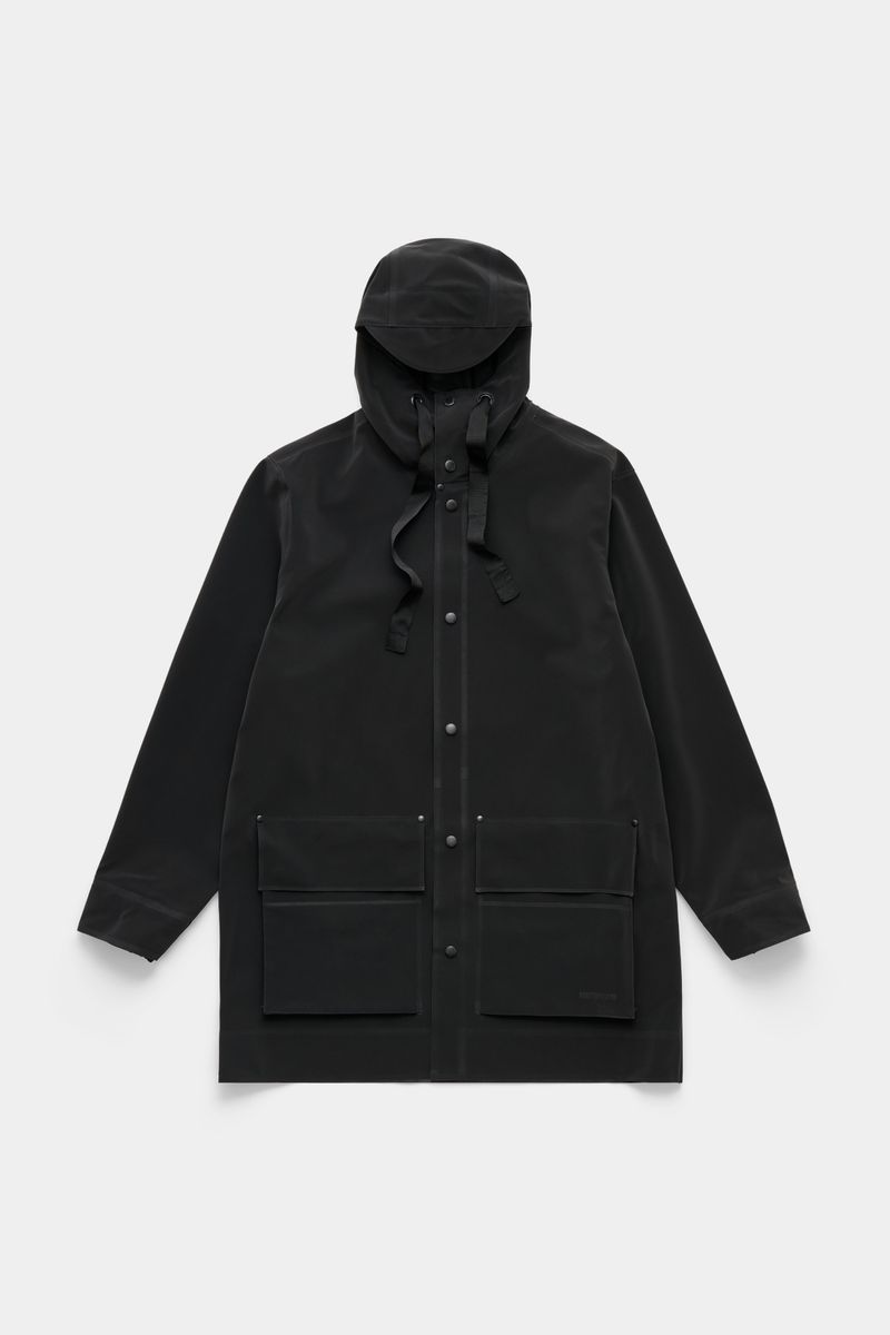 stutterheim Stockholm 15 Raincoat Black
