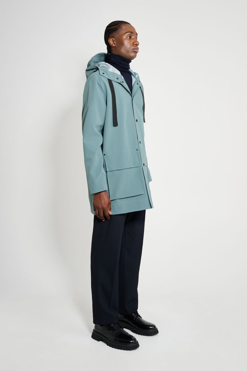 Stutterheim Stockholm 15 Raincoat Moon Rock