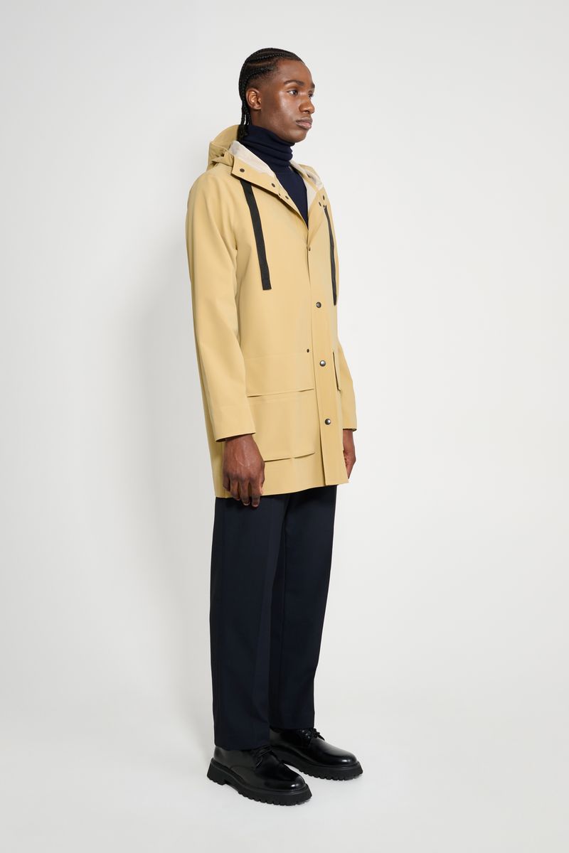 Stutterheim Stockholm 15 Raincoat Sand