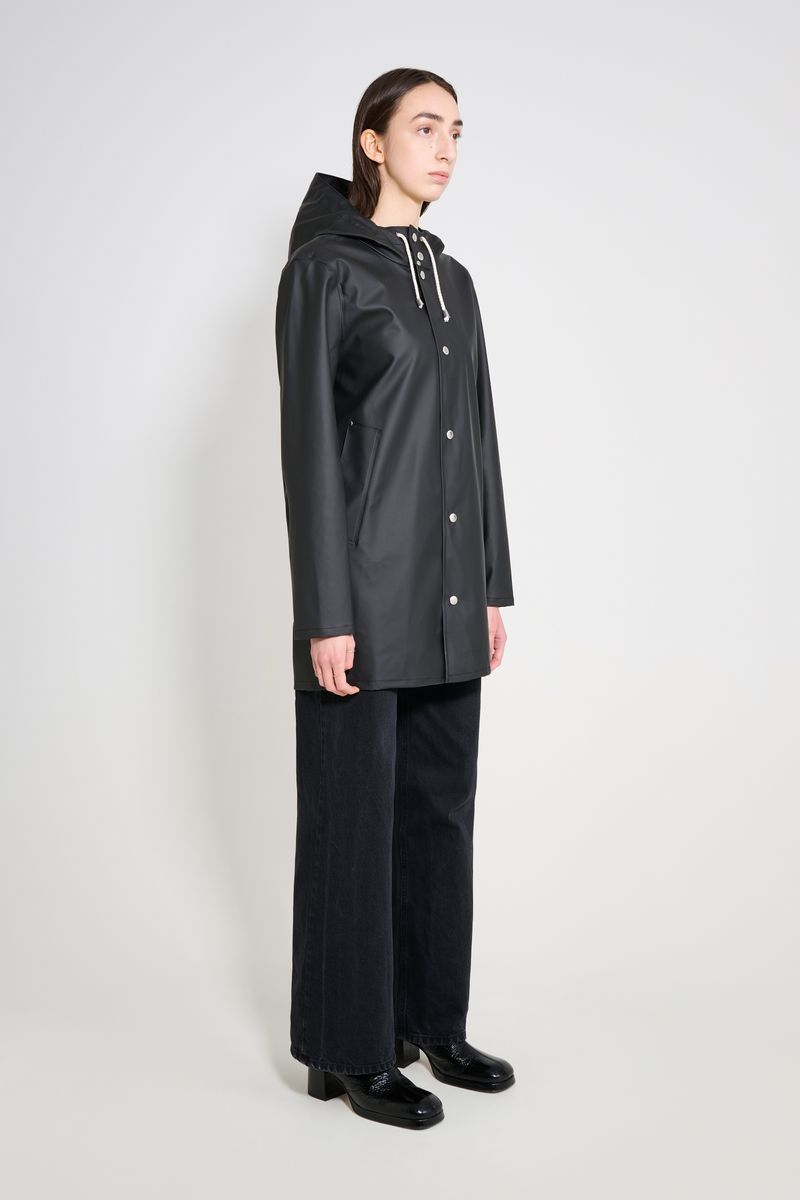 Stutterheim Stockholm Lightweight Raincoat Black