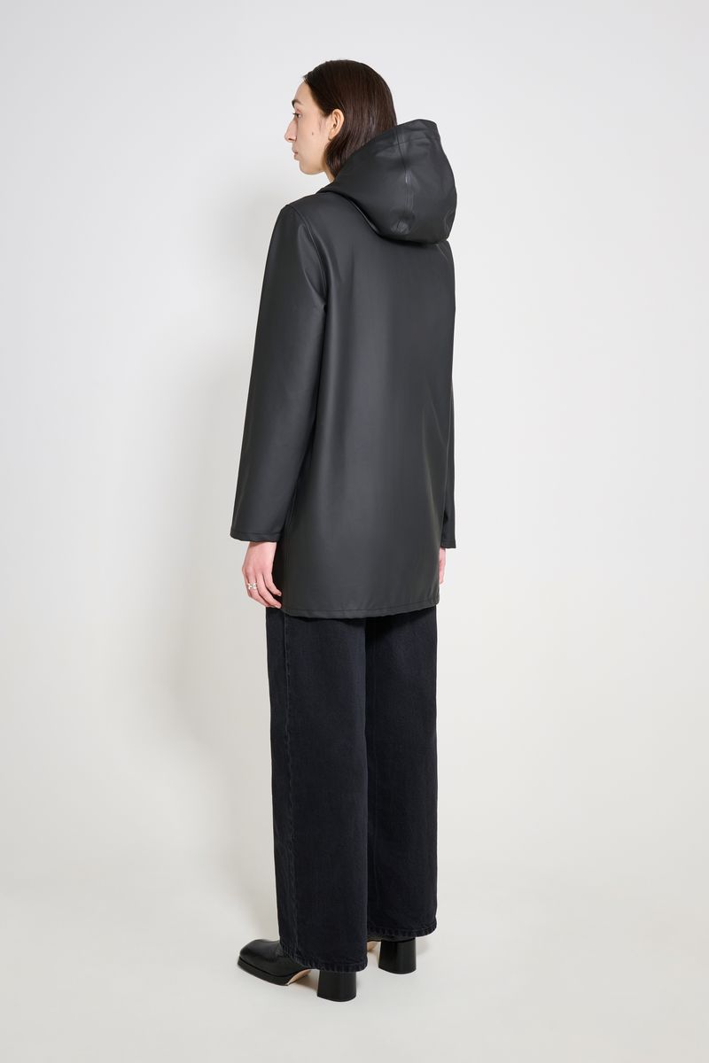 Stutterheim Stockholm Lightweight Raincoat Black