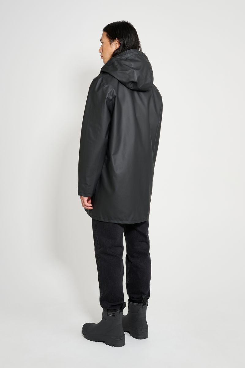 Stutterheim Stockholm Lightweight Raincoat Black