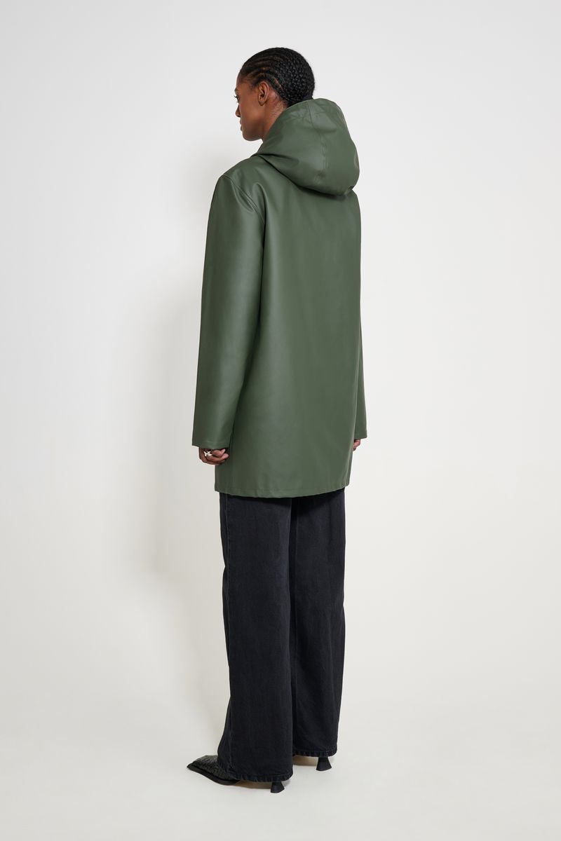 Stutterheim Stockholm Lightweight Raincoat Green