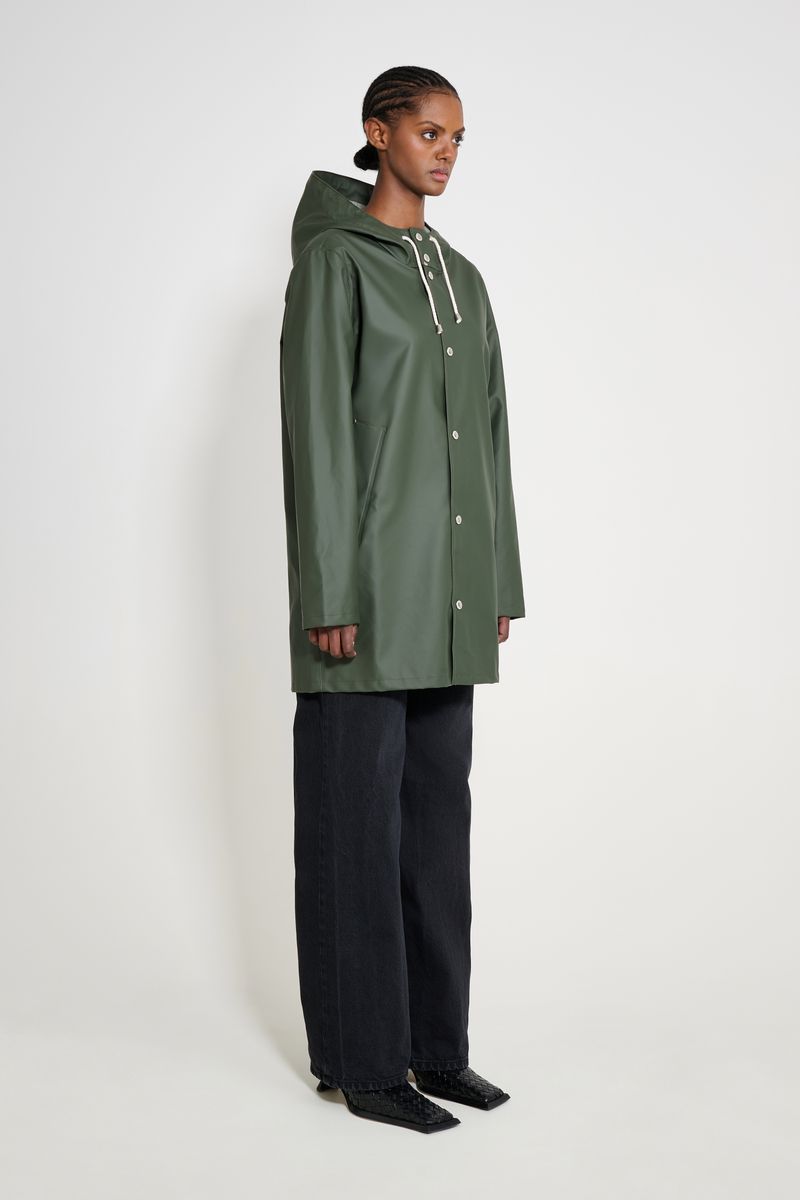 Stutterheim Stockholm Lightweight Raincoat Green