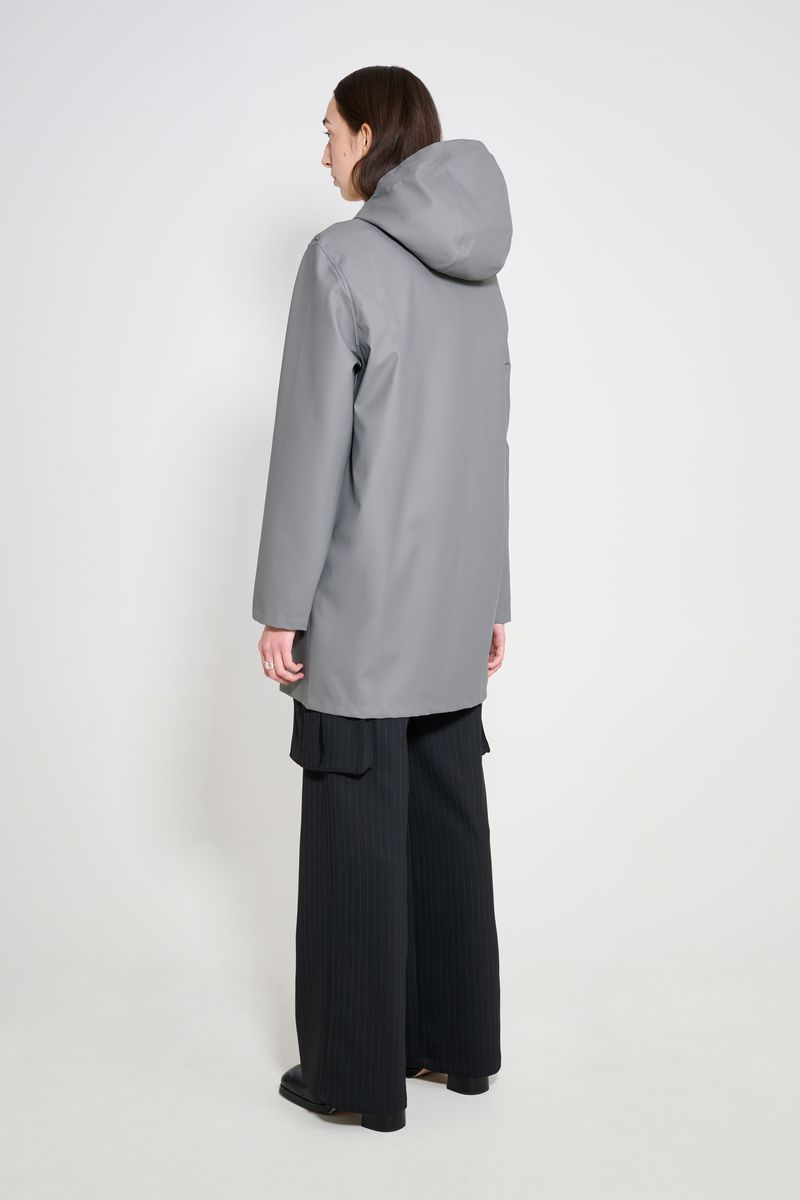Stutterheim Stockholm Lightweight Raincoat Grey