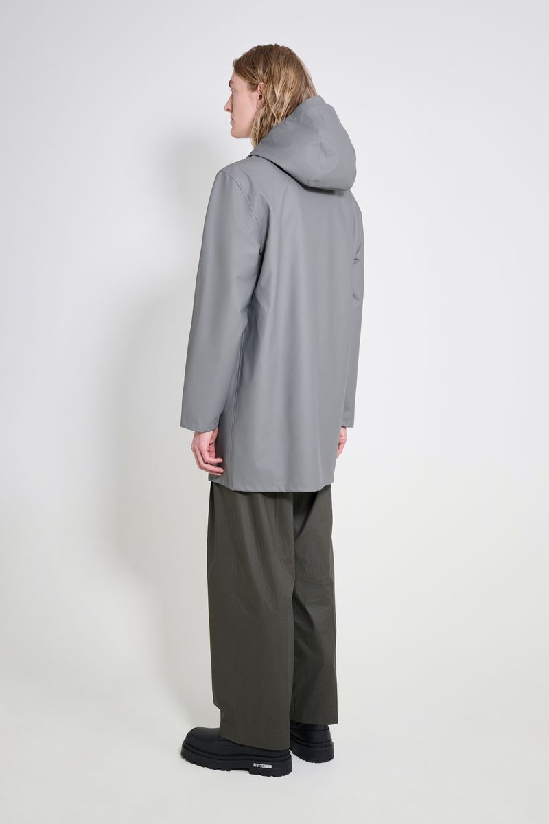 Stutterheim Stockholm Lightweight Raincoat Grey