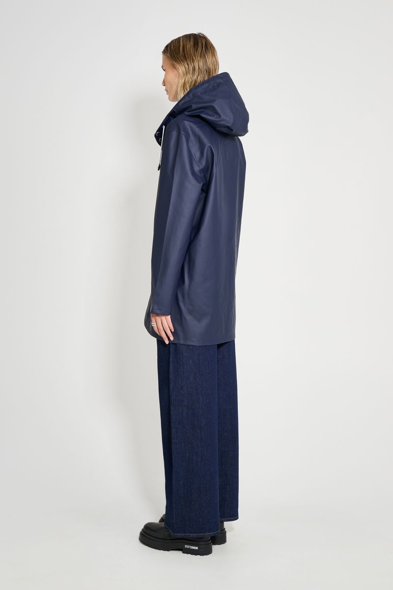 Stutterheim Stockholm Lightweight Raincoat Navy