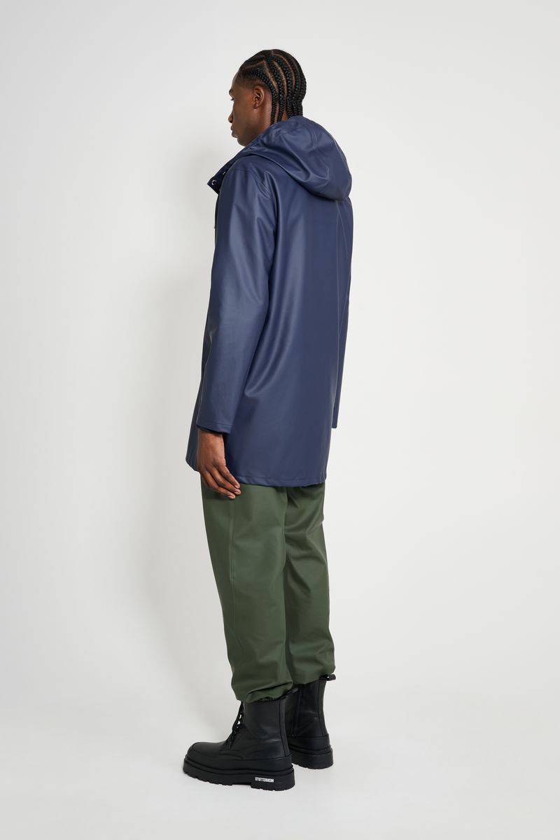 Stutterheim Stockholm Lightweight Raincoat Navy