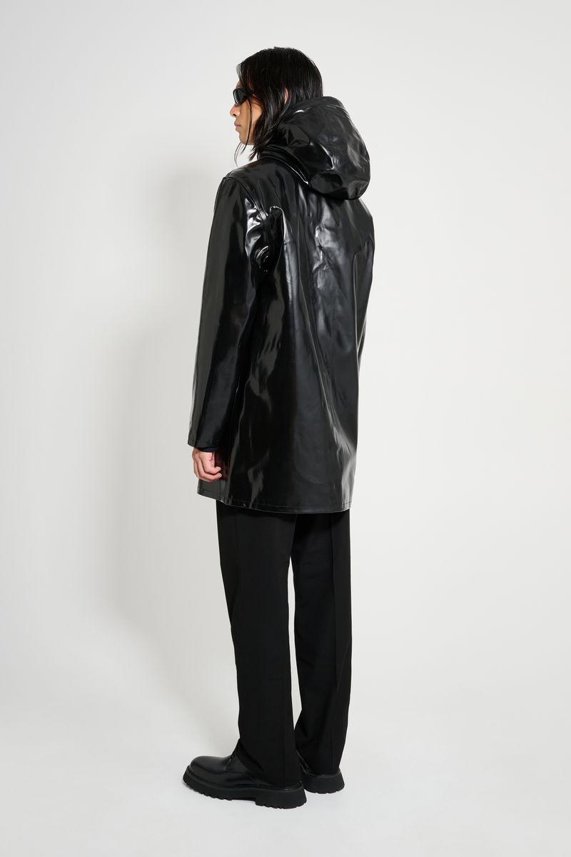 Stutterheim Stockholm Opal Raincoat Black