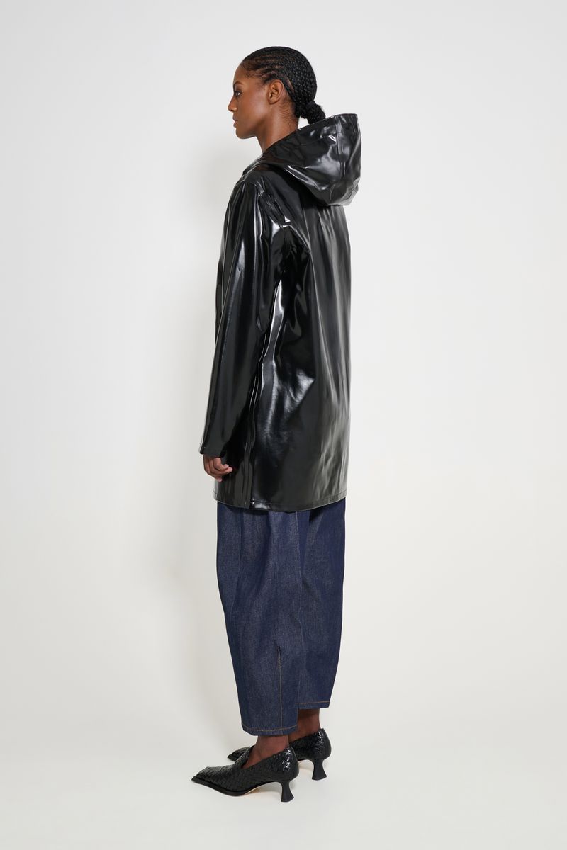 Stutterheim Stockholm Opal Raincoat Black