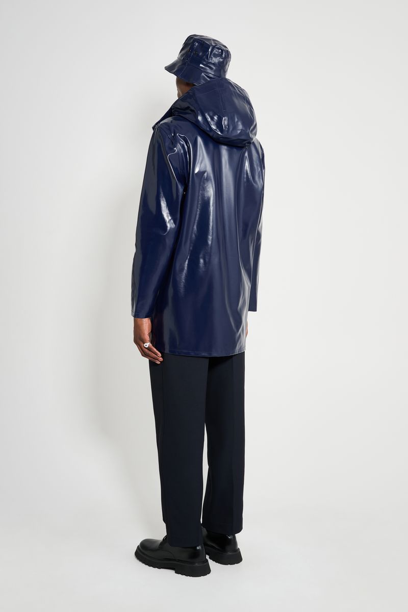 Stutterheim Stockholm Opal Raincoat Navy
