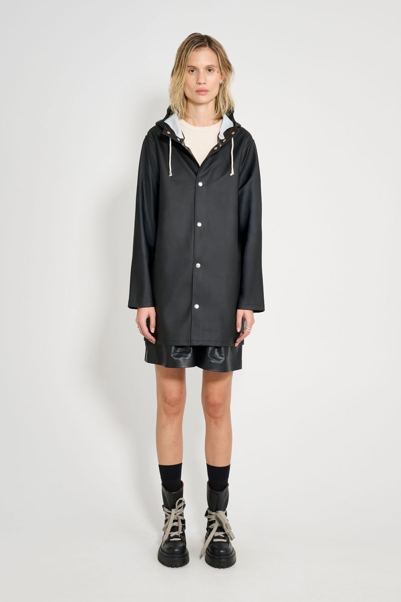 Stutterheim Stockholm Original Raincoat Black