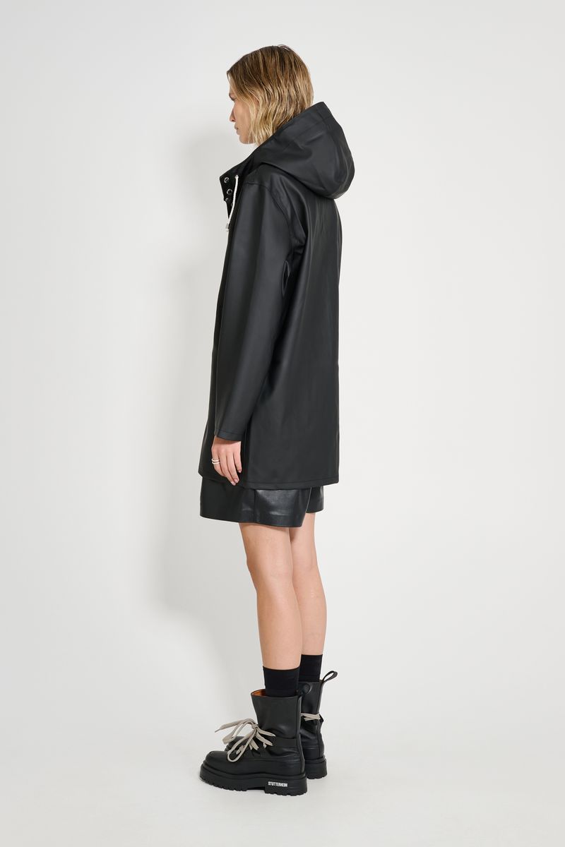 Stutterheim Stockholm Original Raincoat Black