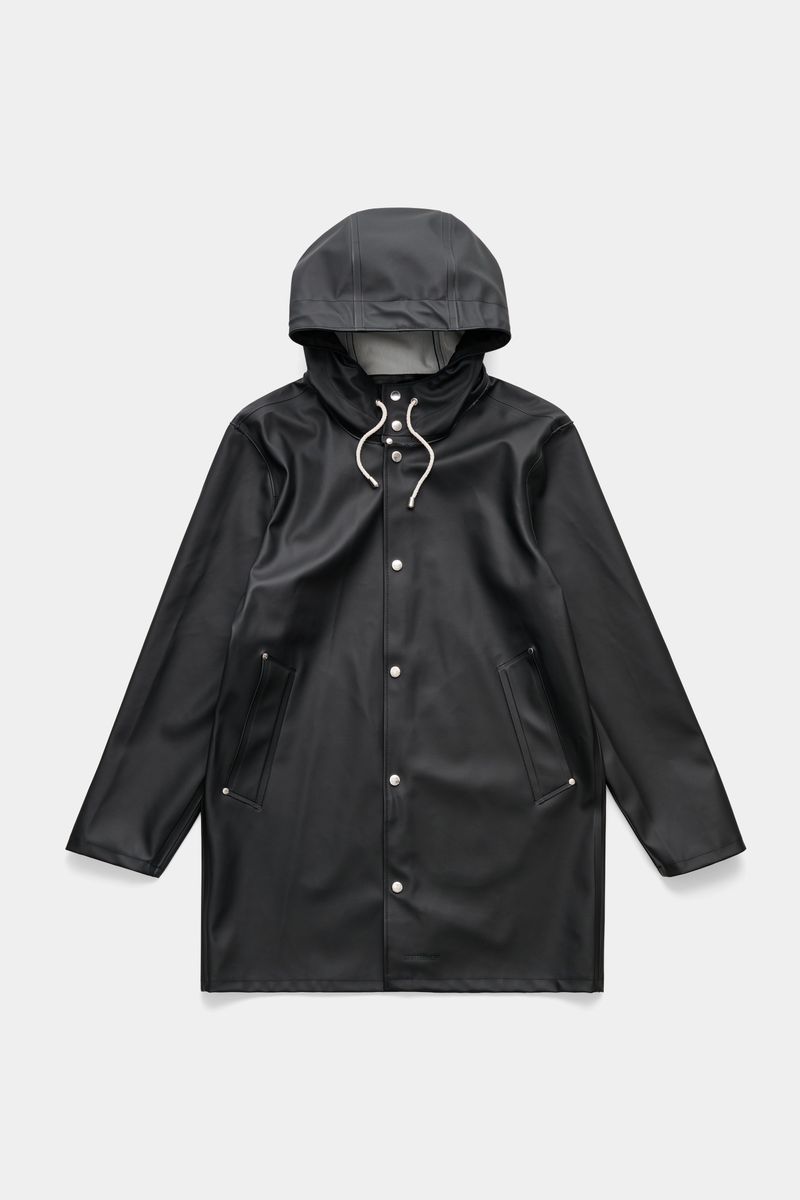 stutterheim Stockholm Original Raincoat Black