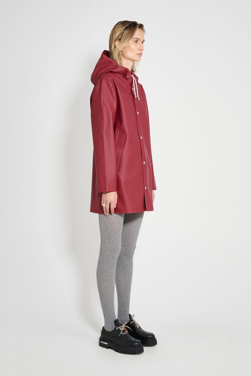 Stutterheim Stockholm Original Raincoat Burgundy