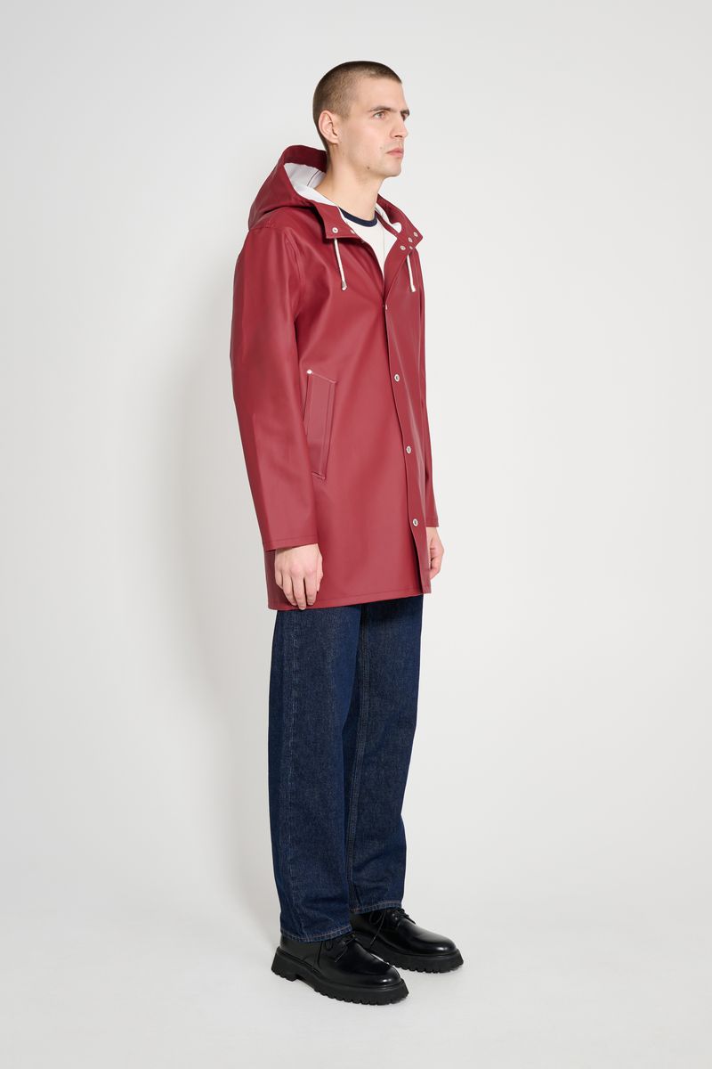 Stutterheim Stockholm Original Raincoat Burgundy
