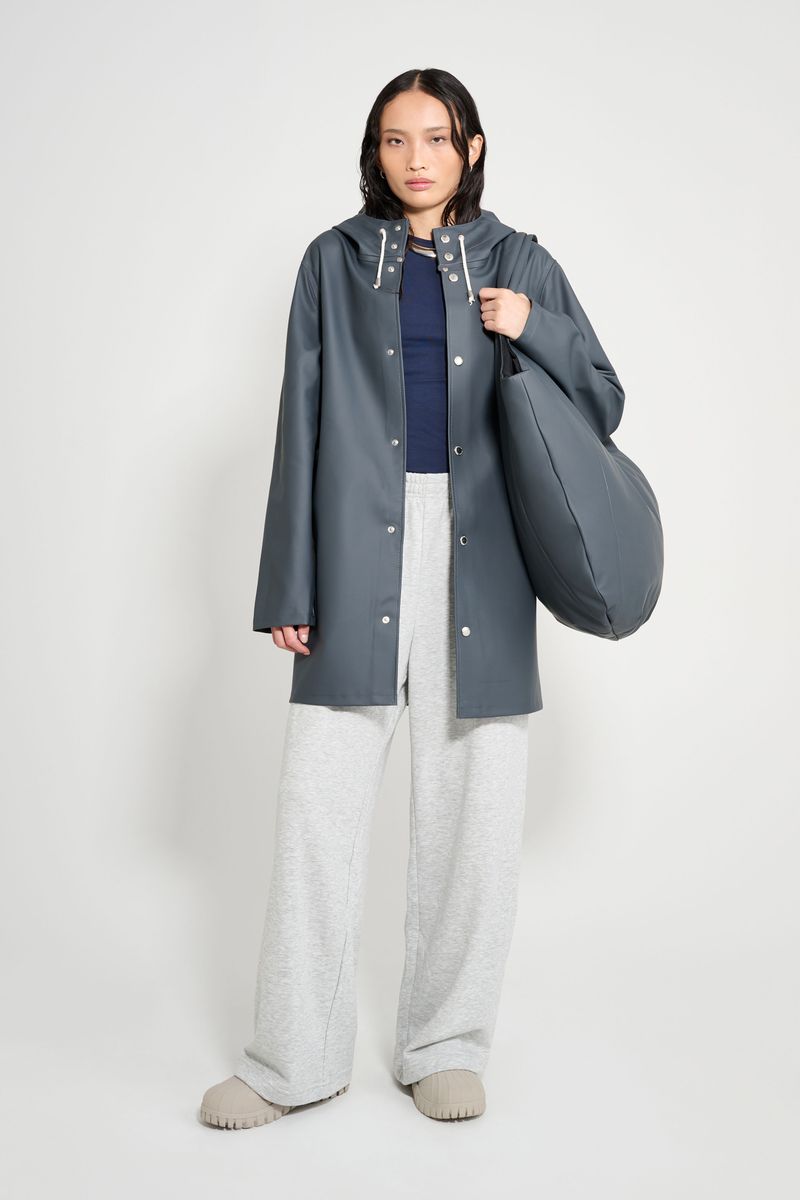 Stutterheim Stockholm Original Raincoat Charcoal