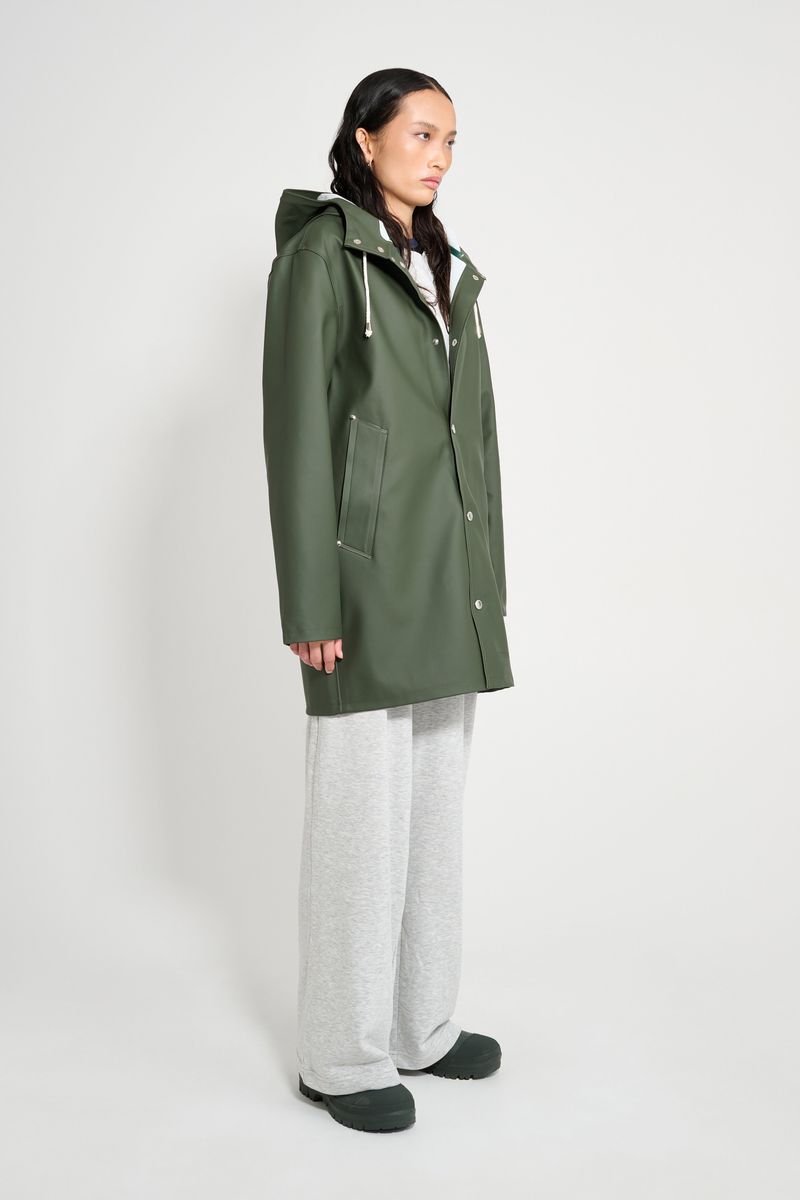 Stutterheim Stockholm Original Raincoat Green