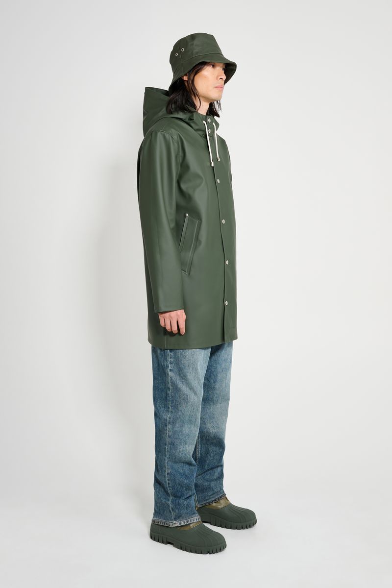 Stutterheim Stockholm Original Raincoat Green