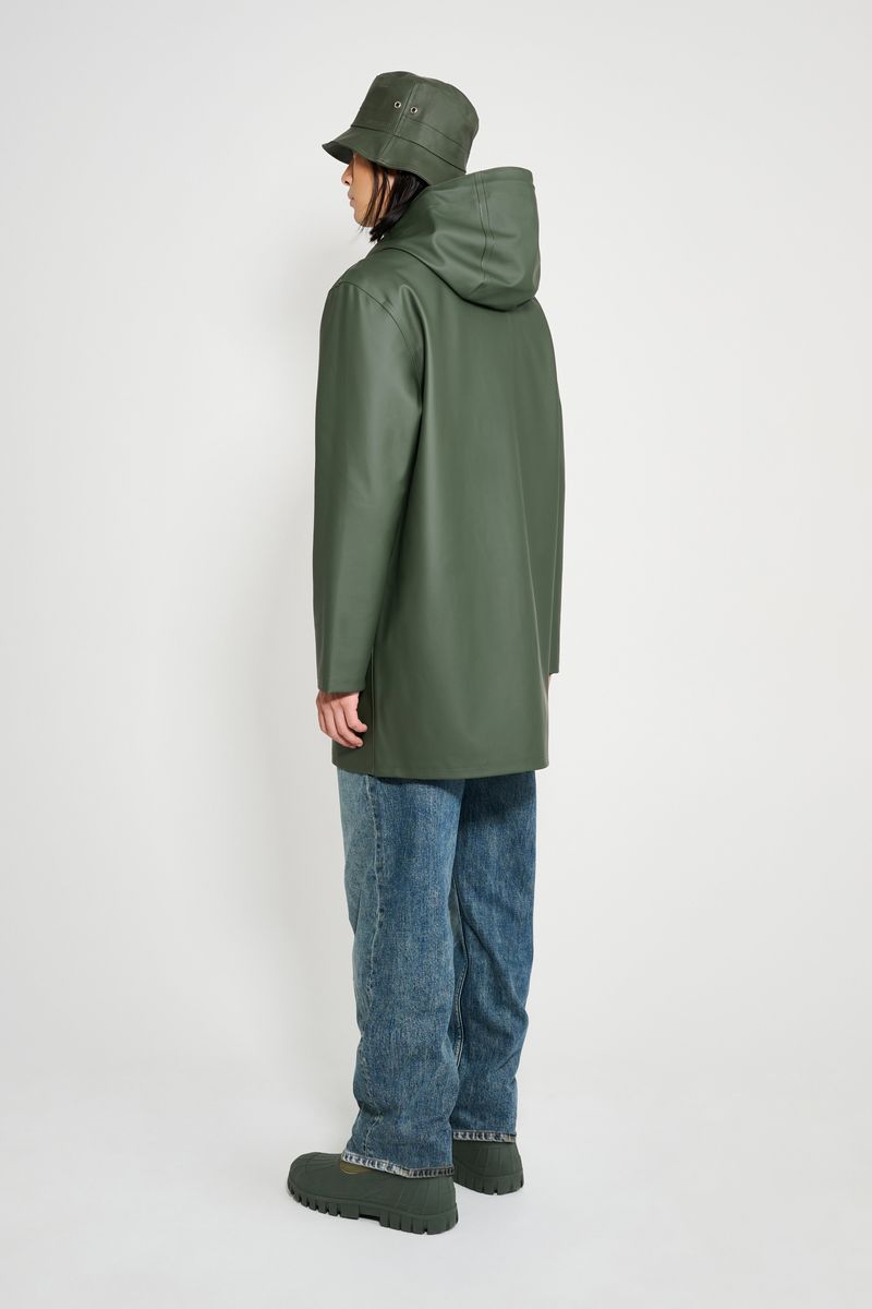Stutterheim Stockholm Original Raincoat Green
