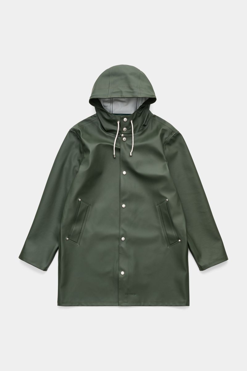 stutterheim Stockholm Original Raincoat Green