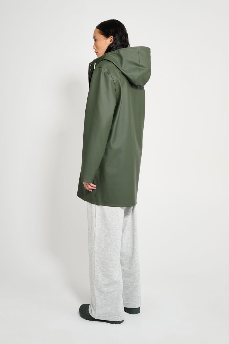 Stutterheim Stockholm Original Raincoat Green