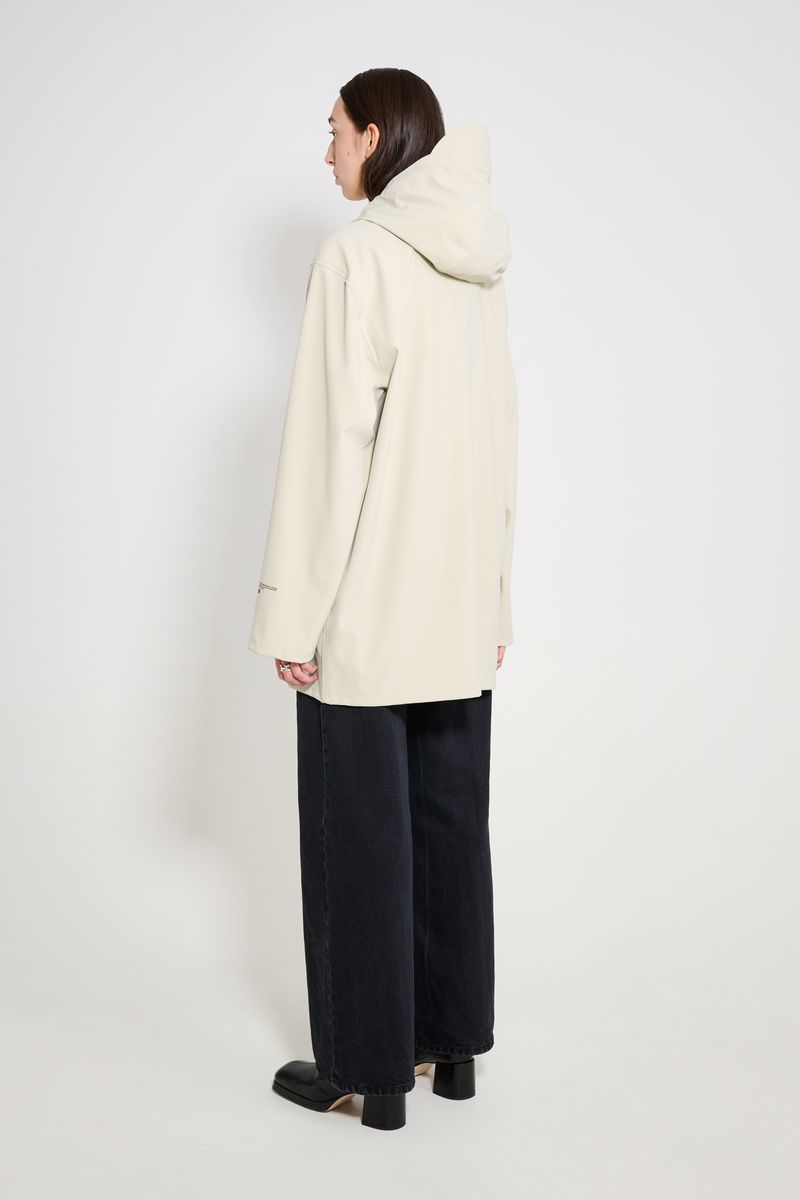 Stutterheim Stockholm Patch Raincoat Pelican