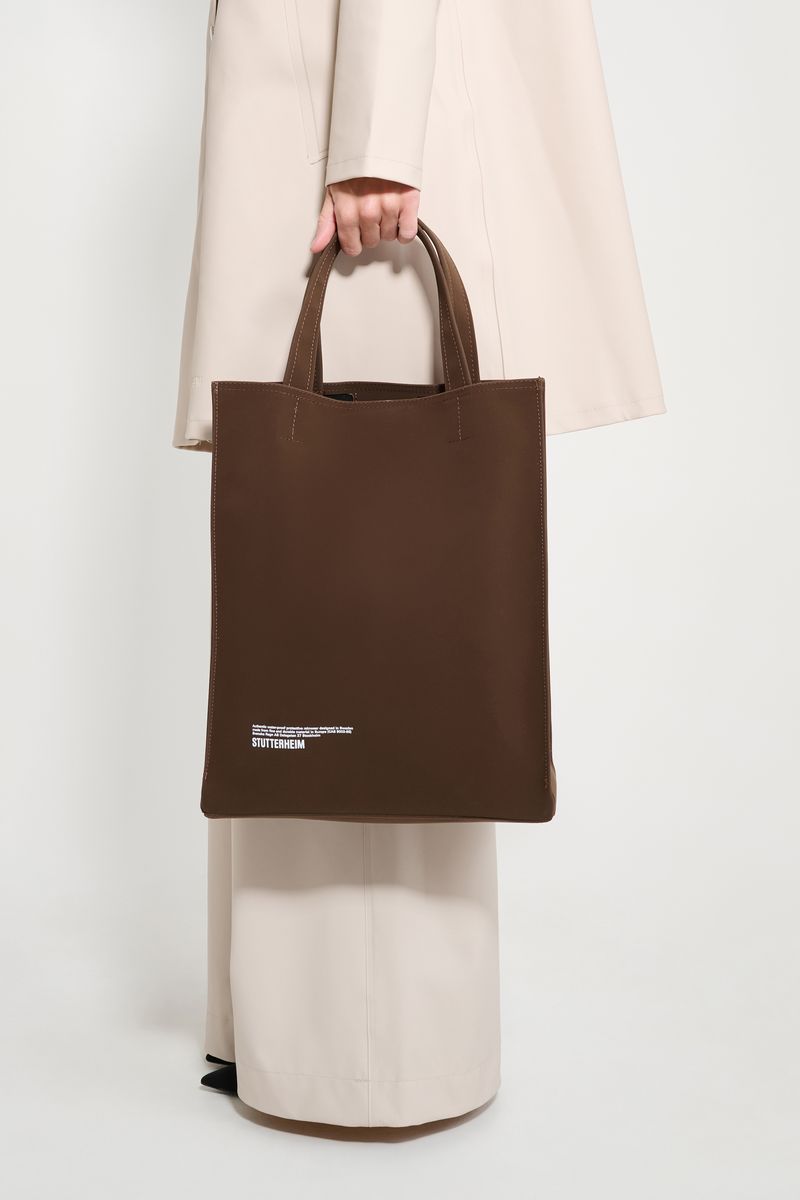 Stutterheim Stocksund Bag Matte Dark Brown