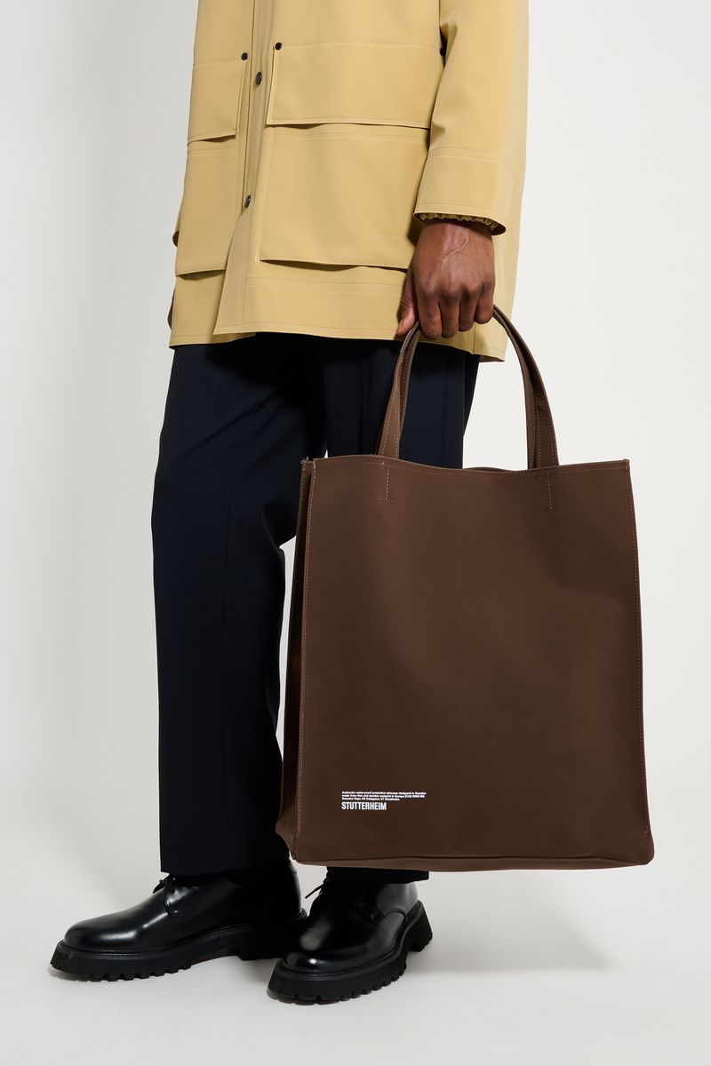 Stutterheim Stylist Bag Matte Dark Brown