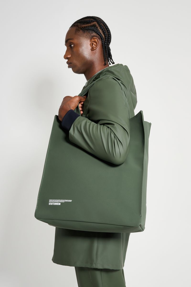 Stutterheim Stylist Bag Matte Green