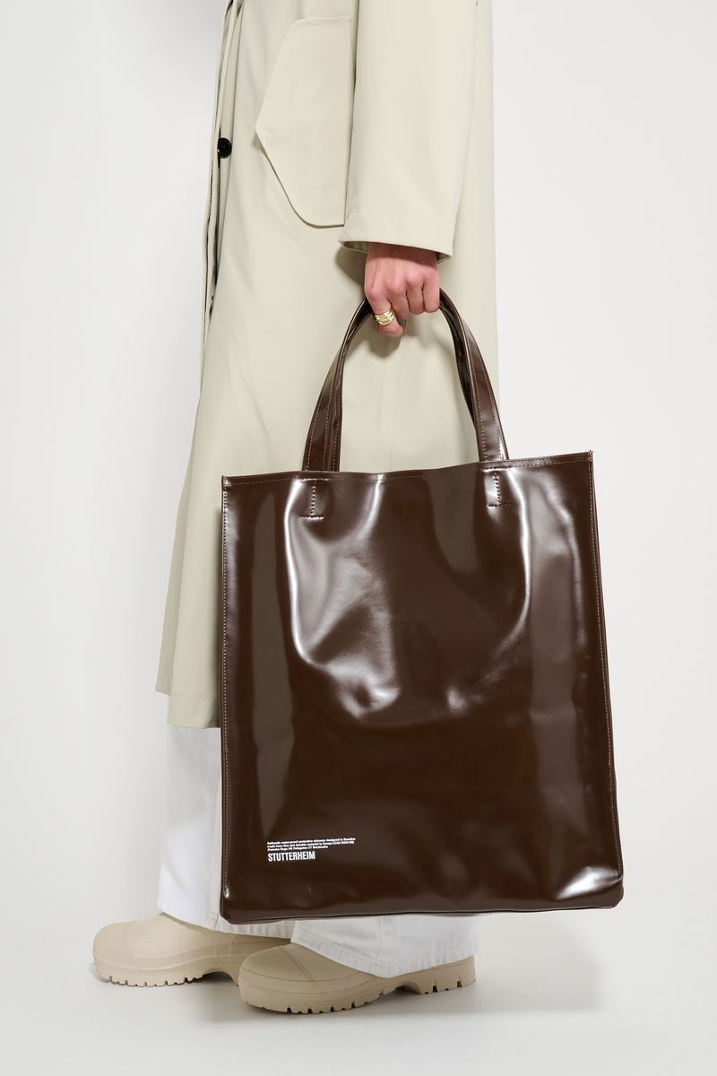 Stutterheim Stylist Bag Opal Dark Brown