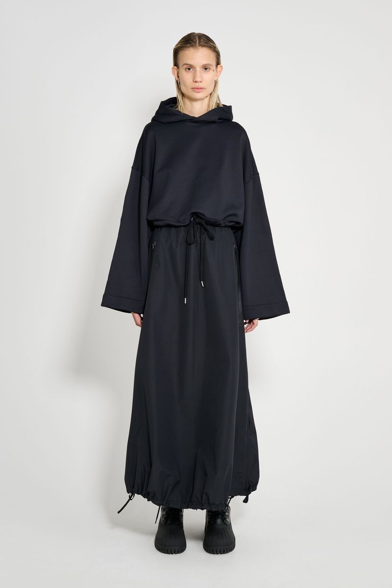 Stutterheim Svartvik Hoodie Black