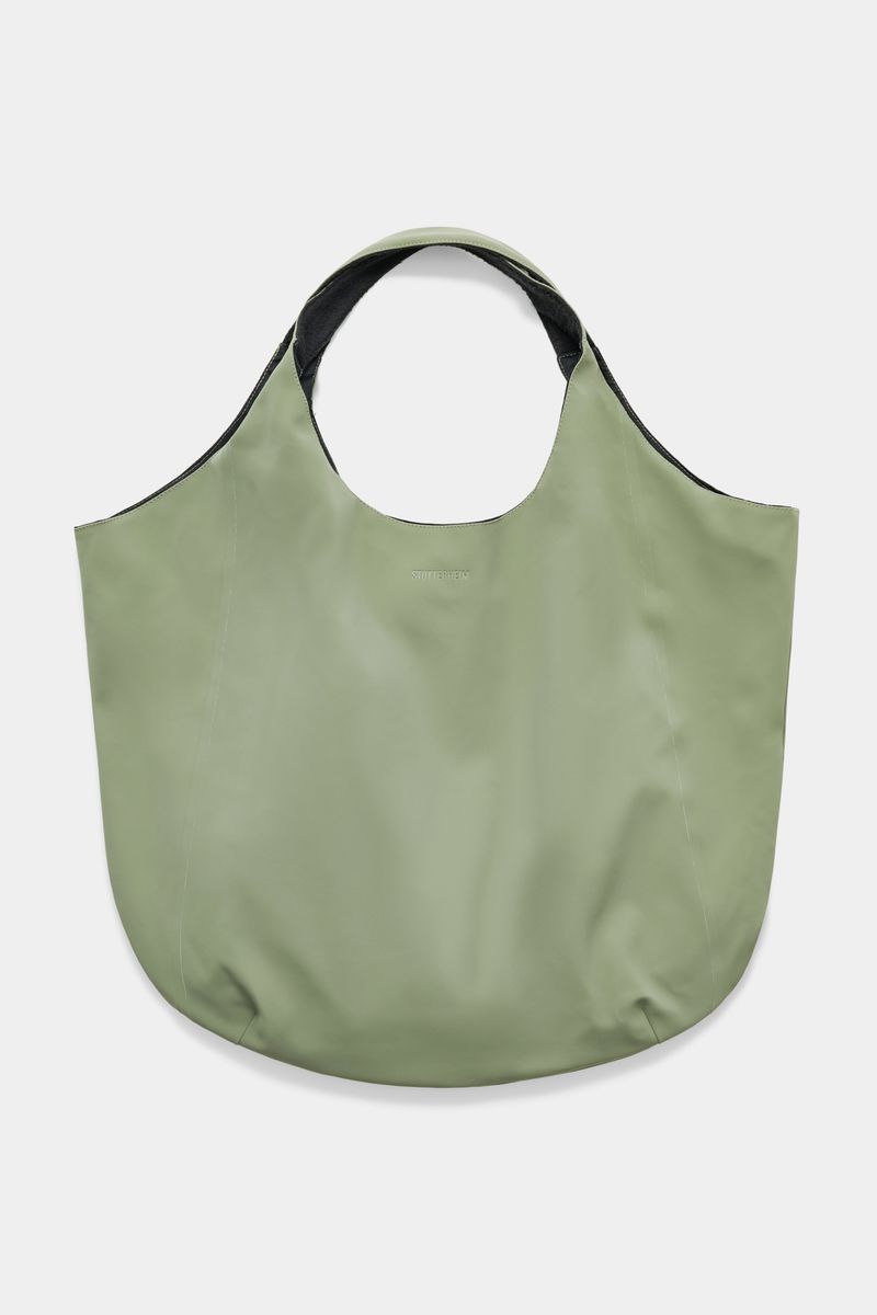 Stutterheim Svea Puffer Bag Matte Dry Green