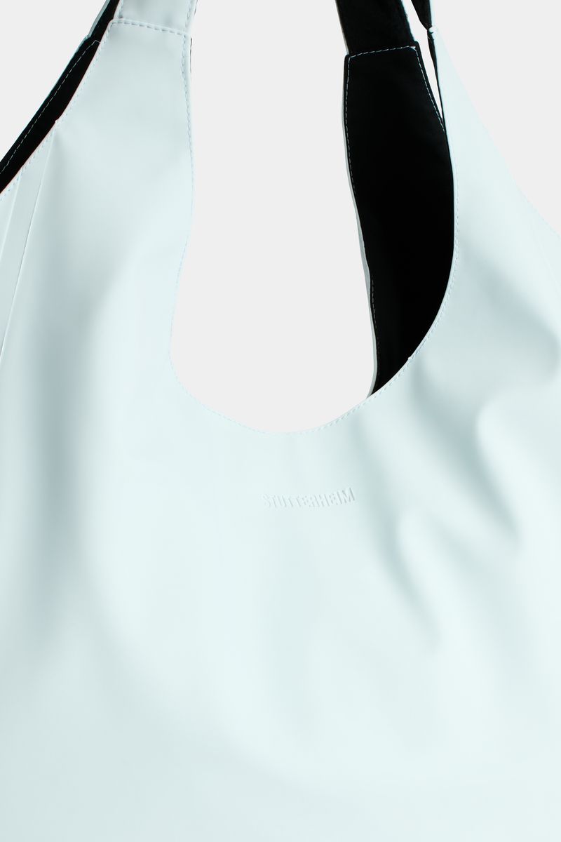 stutterheim Svea Puffer Bag Matte Frost Grey