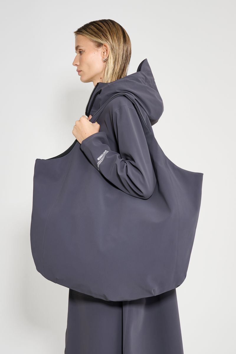 Stutterheim Svea Puffer Bag Matte Mystic Blue