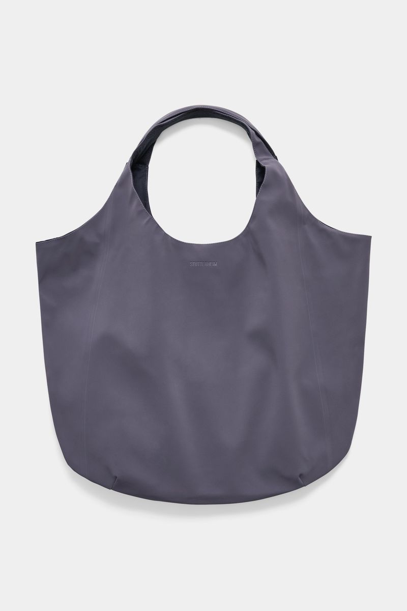 Stutterheim Svea Puffer Bag Matte Mystic Blue