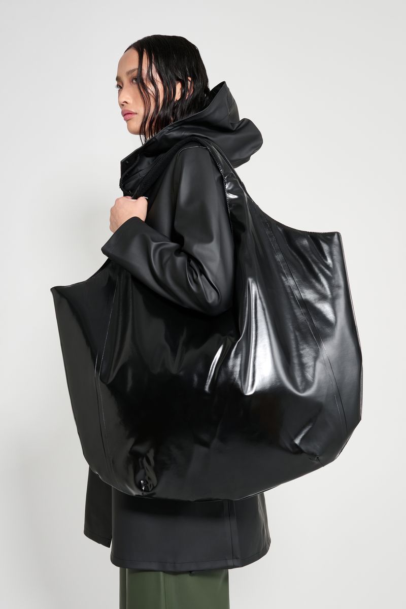Stutterheim Svea Puffer Bag Opal Black