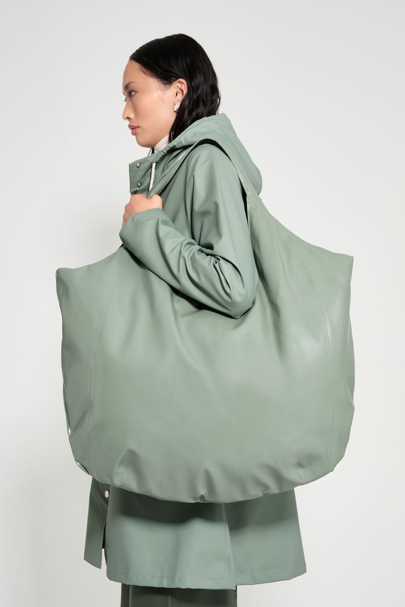 Stutterheim Svea Puffer Bag Opal Khaki Green