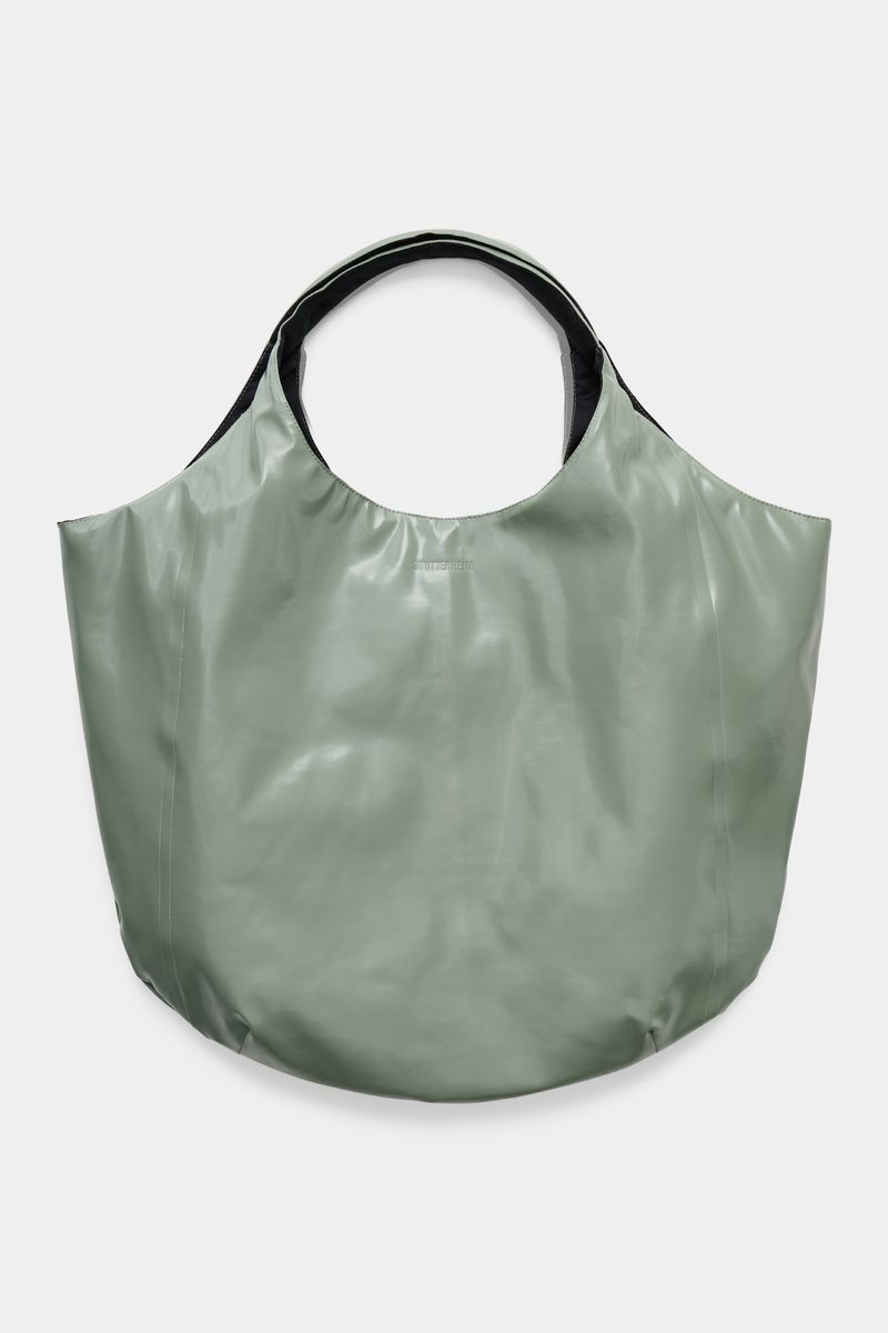 Stutterheim Svea Puffer Bag Opal Khaki Green