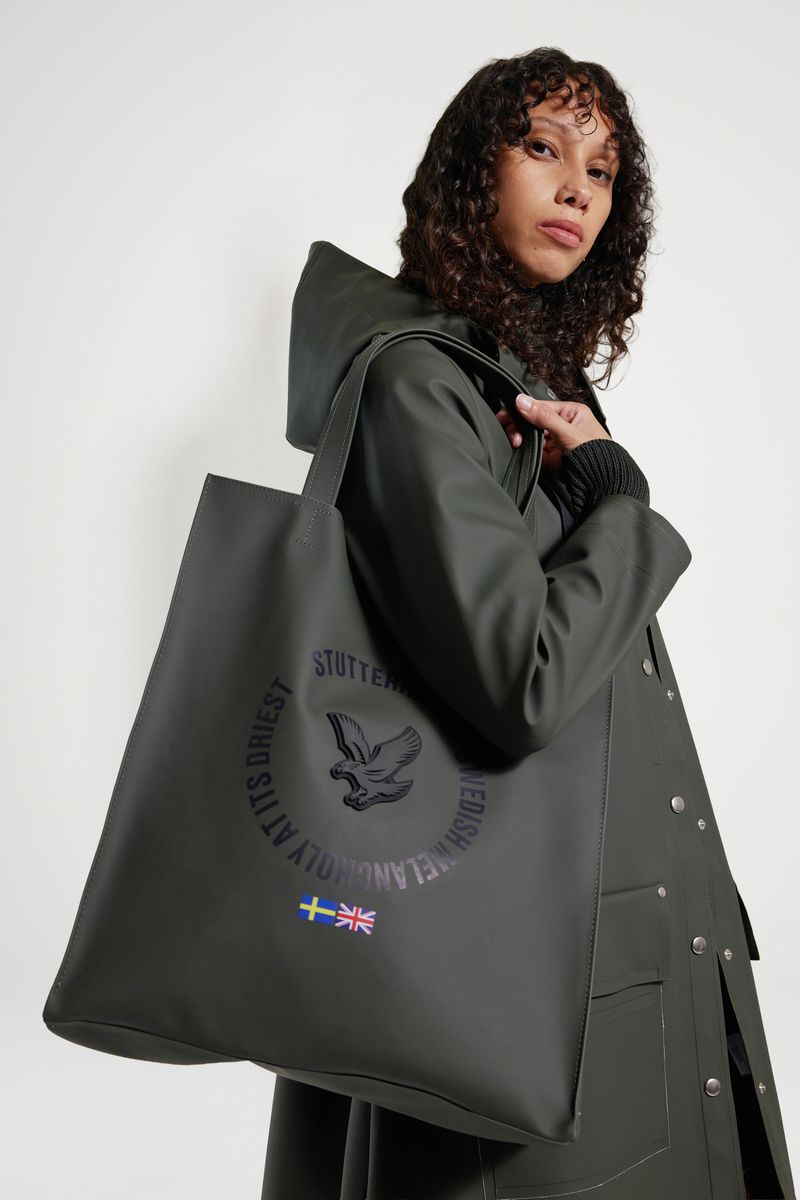 Stutterheim Tote Bag Green