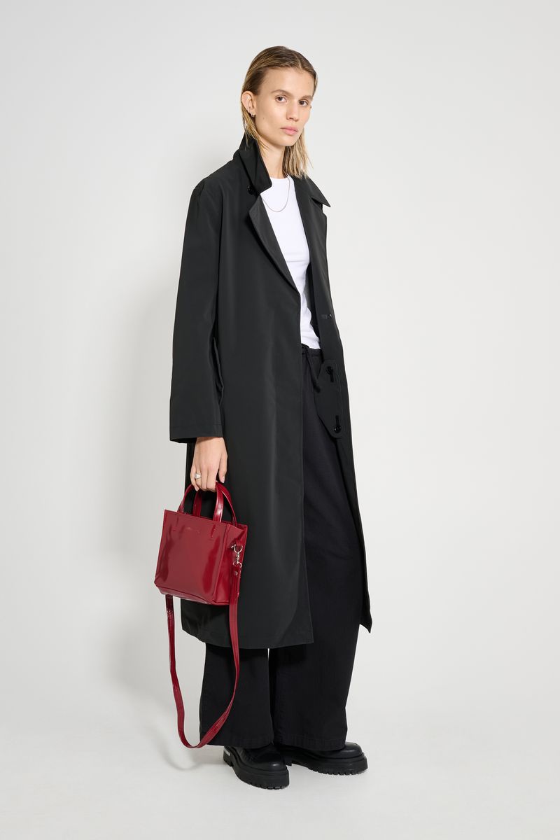 Stutterheim Wayfair Trench Coat Black